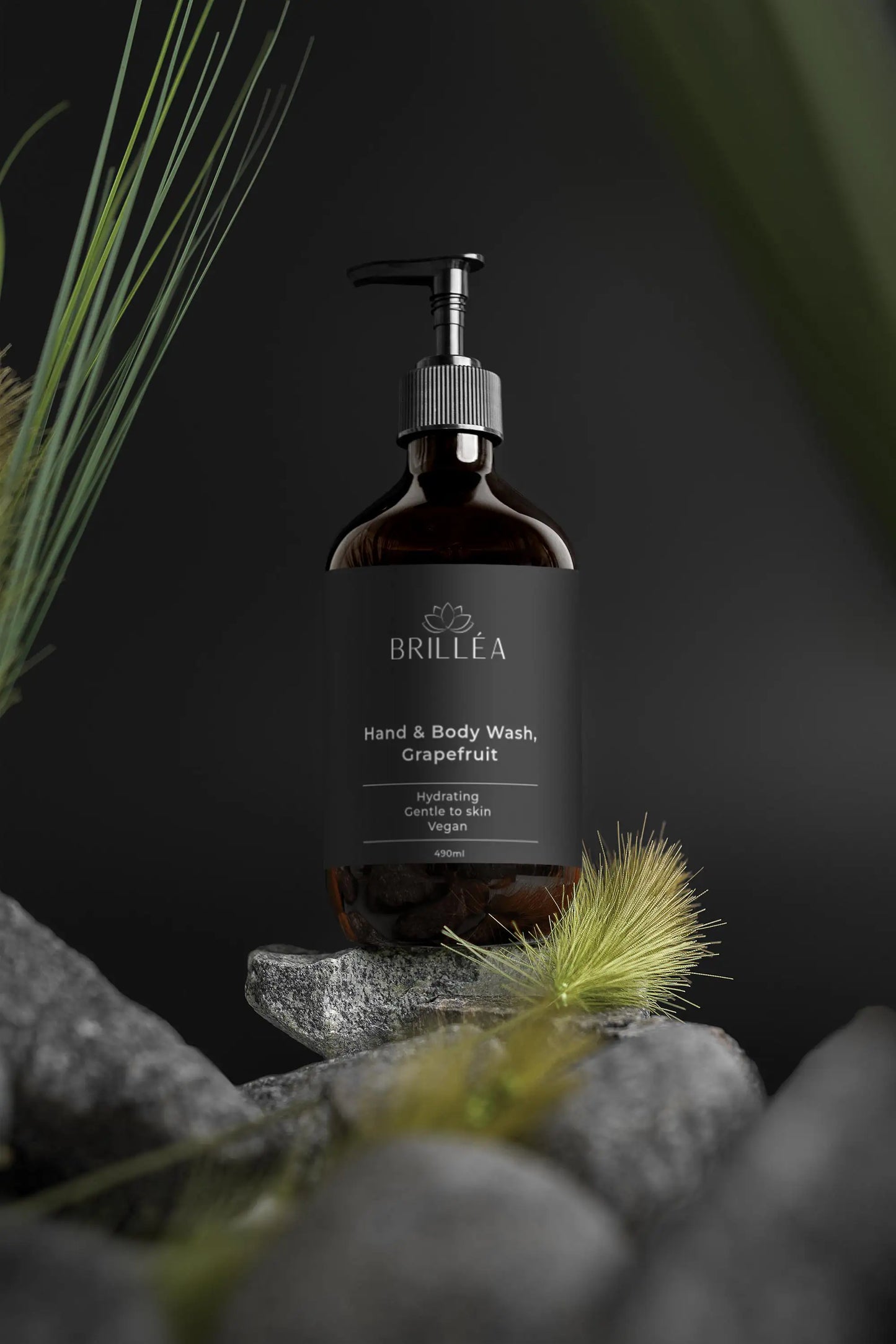BRILLÉA Hand & Body Wash erfrischende Grapefruit-Pflege 490 ml