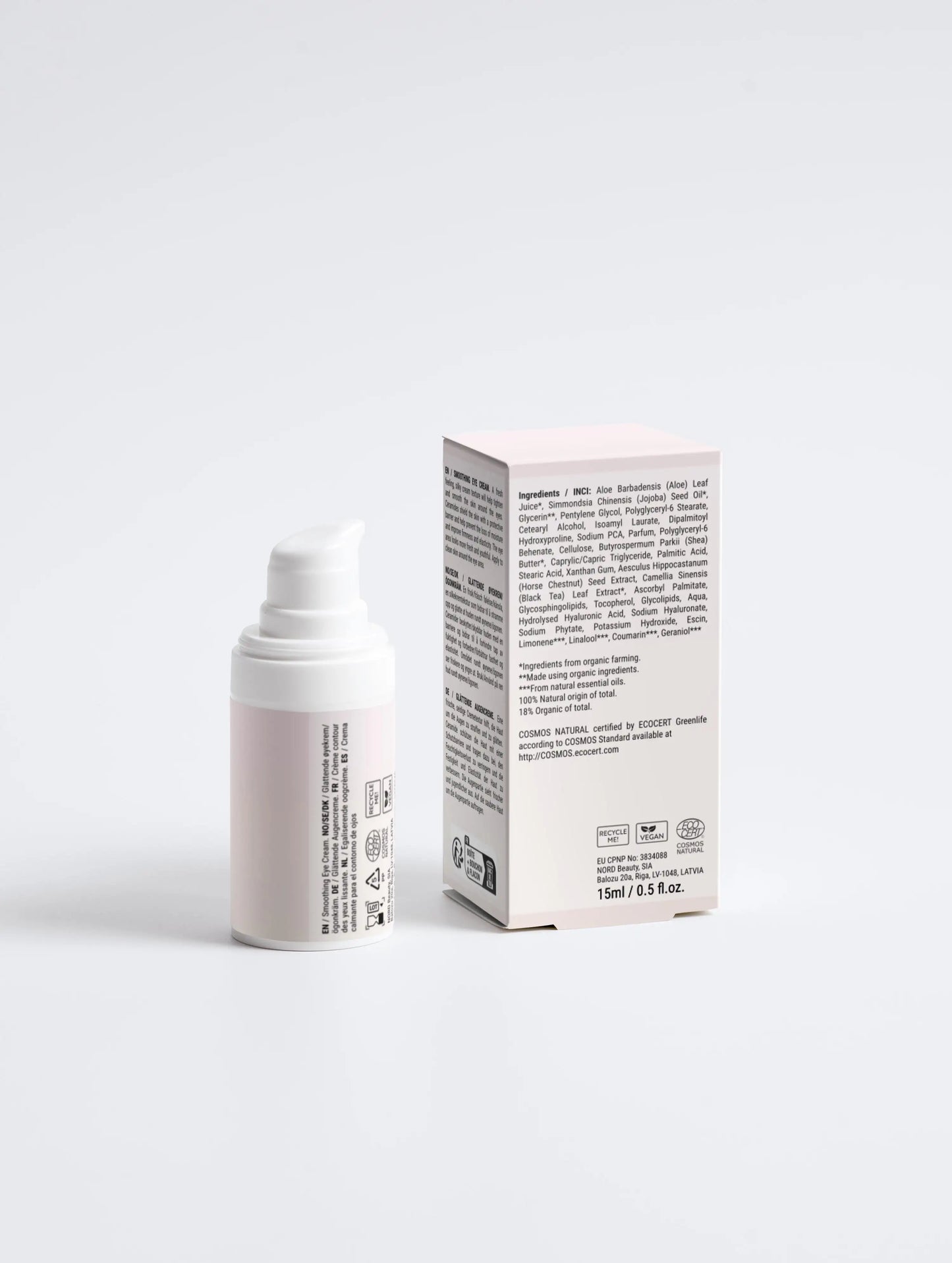 BRILLÉA Smoothing Eye Cream Feuchtigkeit & Glättung 15 ml