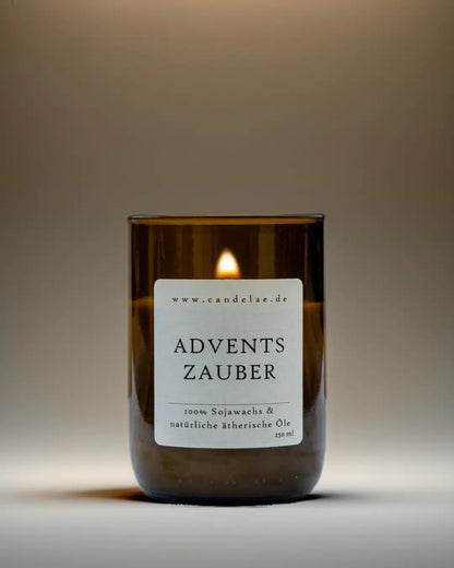 CANDELAE ADVENTSZAUBER Duftkerze aus Sojawachs 250 ml