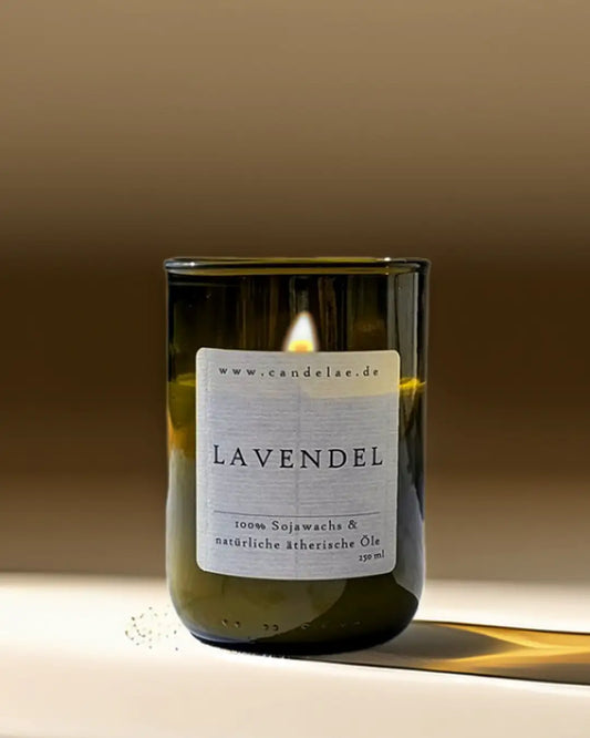 CANDELAE LAVENDEL natürliche Duftkerze Entspannung pur 250 ml