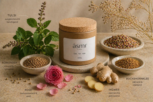 ASMI AYURVEDA Ayurvedisches Kräutersalz aus Italien 200 g