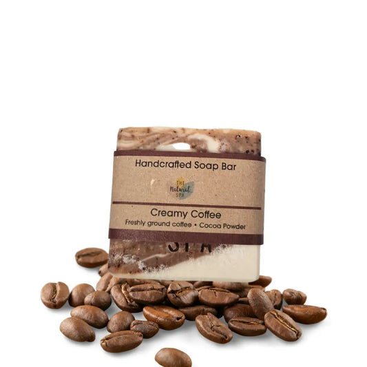 THE NATURAL SPA Peeling Seife mit Kaffee für eine natürliches Peeling 100 g / 15 g