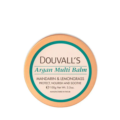 DOUVALL'S BEAUTY ARGANÖL BALSAM GESICHTSCREME TROCKENE HAUT 100g - Dose geschlossen