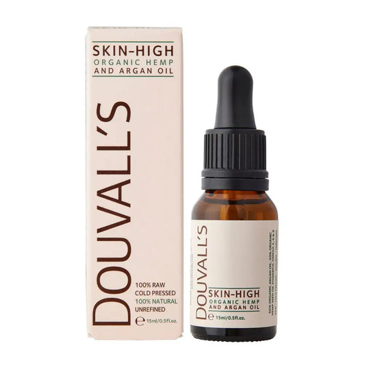 DOUVALL'S BEAUTY SKIN-HIGH HANFÖL + ARGANÖL FÜR STARKE HAUT 15ml - Flasche mit Pipette und Kartonage