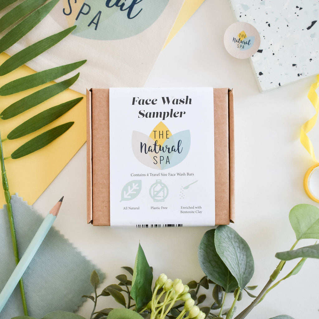 Face Wash Sample Pack | 4 x 15g Natural Facial Cleansing Bars | Vegan, Plastic-Free Skincare | Perfect Travel & Trial Set-2