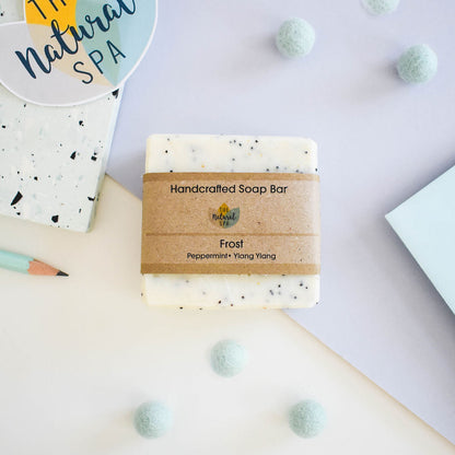 Frost Soap Bar -  Peppermint and ylang ylang - 3 different styles-0