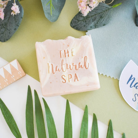 Wildflower Wisp Cold Process Soap | Rose, Lavender & Grapefruit Natural Handcrafted Soap | Vegan, Plastic-Free Skincare | 3 Styles Available-0