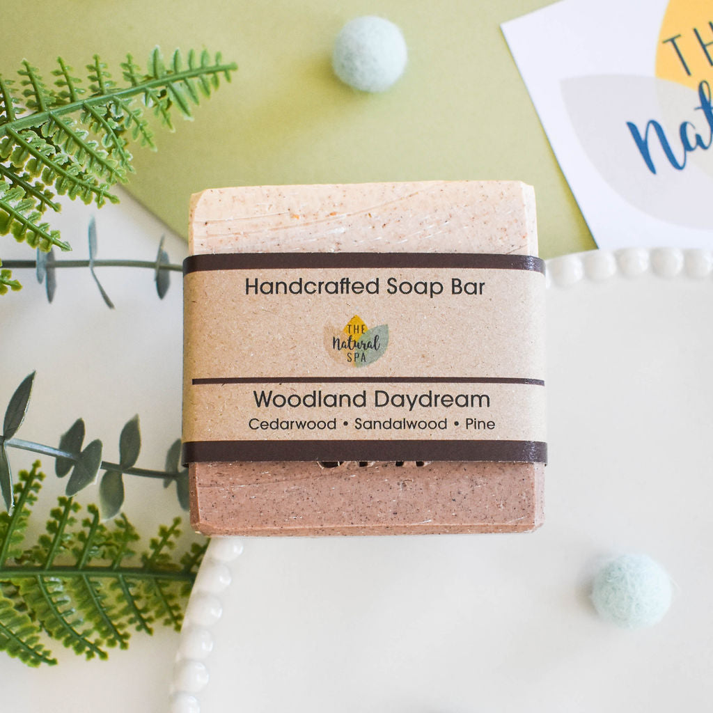 Woodland Daydream, Cold Process Soap - Cedar, Pine and Sandalwood - 3 different styles-0