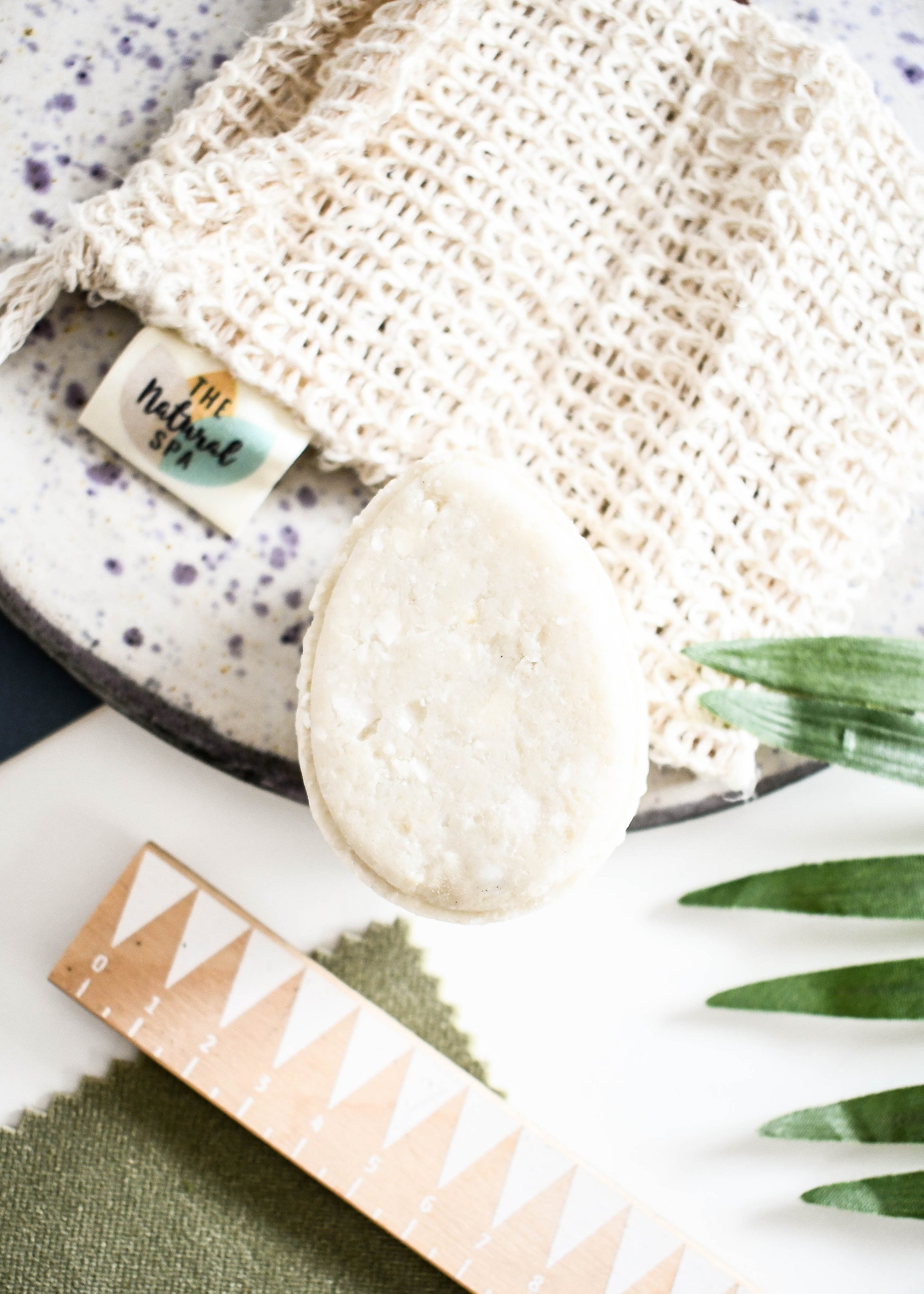 Rosemary Tea Tree ECO Shampoo Bar | Natural Non-Soap Hair Wash | Vegan & Plastic-Free Hair Care for All Hair Types-2