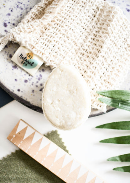 Rosemary Tea Tree ECO Shampoo Bar | Natural Non-Soap Hair Wash | Vegan & Plastic-Free Hair Care for All Hair Types-2
