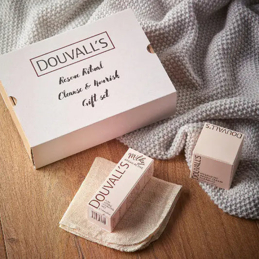 Douvalls Beauty Geschenkset DOUVALL'S BEAUTY Geschenkset Frauen Reinigungscreme 100 ml & Gesichtscreme 60 ml