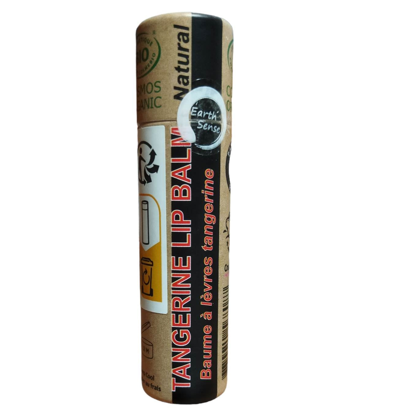 EARTH SENSE ORGANICS Lippenbalsam Mandarine - plastikfrei