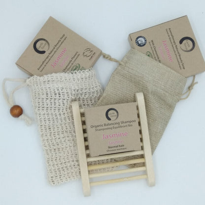 EARTH SENSE ORGANICS | GESCHENKSET SEIFEN, SHAMPOO & ACCESSOIRES