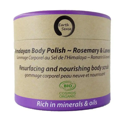 EARTH SENSE ORGANICS Körperpeeling Lavendel & Rosmarin 200 ml