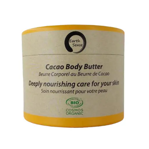 EARTH SENSE ORGANICS Wellness Geschenkset Balsam Bodybutter Körperpeeling 3x 100 ml