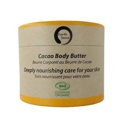 EARTH SENSE ORGANICS Wellness Geschenkset Balsam Bodybutter Körperpeeling 3x 100 ml