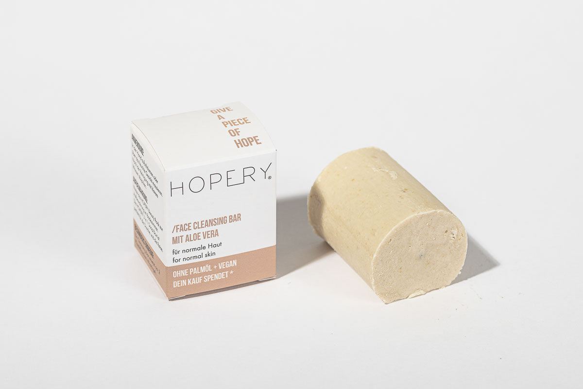 Face Cleansing Bar mit Aloe Vera