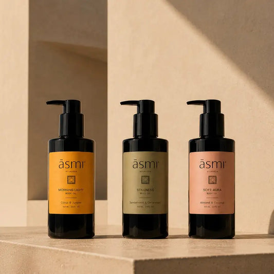 ASMI AYURVEDA Körperöl Geschenkset 3x 100 ml