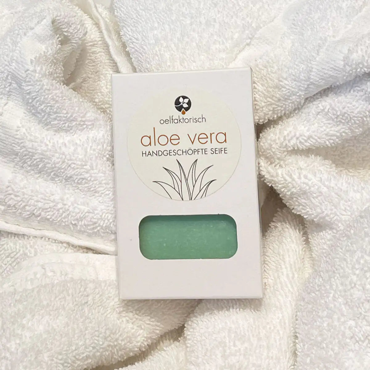 OELFAKTORISCH Dusch- und Pflegeseife mit Aloe Vera 100 g