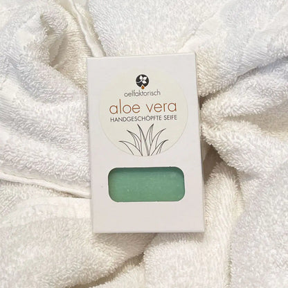 OELFAKTORISCH Dusch- und Pflegeseife mit Aloe Vera 100 g