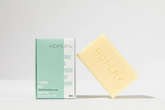 HOPERY Bamboo Milk Bar Soap extra milde Hand- und Körperseife 100 g