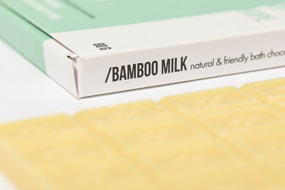 HOPERY Bambus Milchbad Schokolade vegane Badezusatz 1 Stück