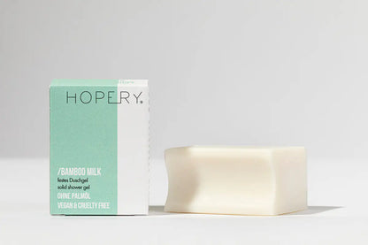 HOPERY Festes Duschgel mit BIO Arganöl für sensible Haut 100 g