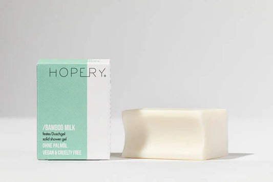 HOPERY Festes Duschgel mit BIO Arganöl für sensible Haut 100 g