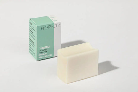 HOPERY Festes Duschgel mit BIO Arganöl für sensible Haut 100 g