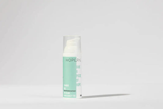HOPERY Bamboo Milk Handcreme für weiche und gepflegte Hände 100 ml