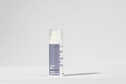 HOPERY Lavendel-Orangen Körperpflege Set Natürliche Bodylotion, Handcreme & Seife 290 ml / 140 g