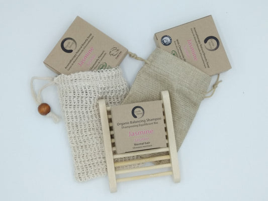 GESCHENKSET SEIFEN, SHAMPOO & ACCESSOIRES-0