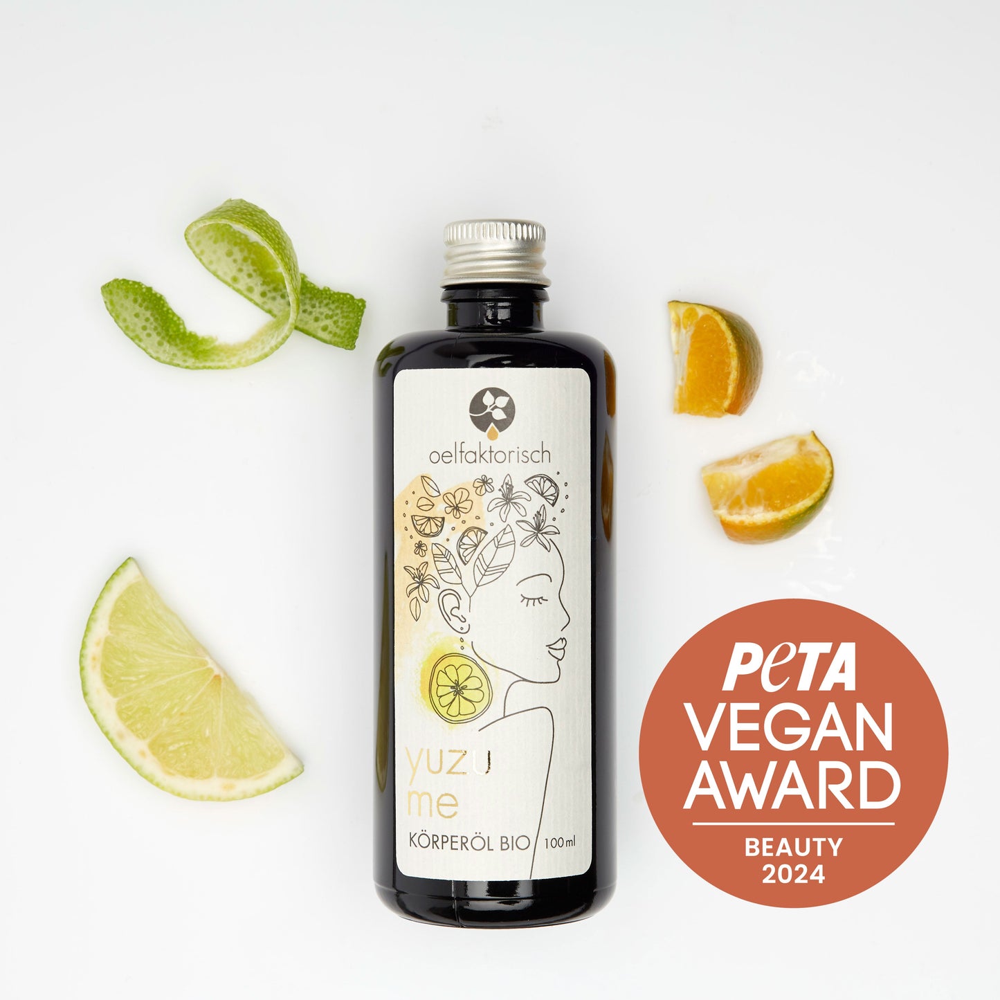OELFAKTORISCH hautstraffendes Körperöl mit Yuzu 100 ml