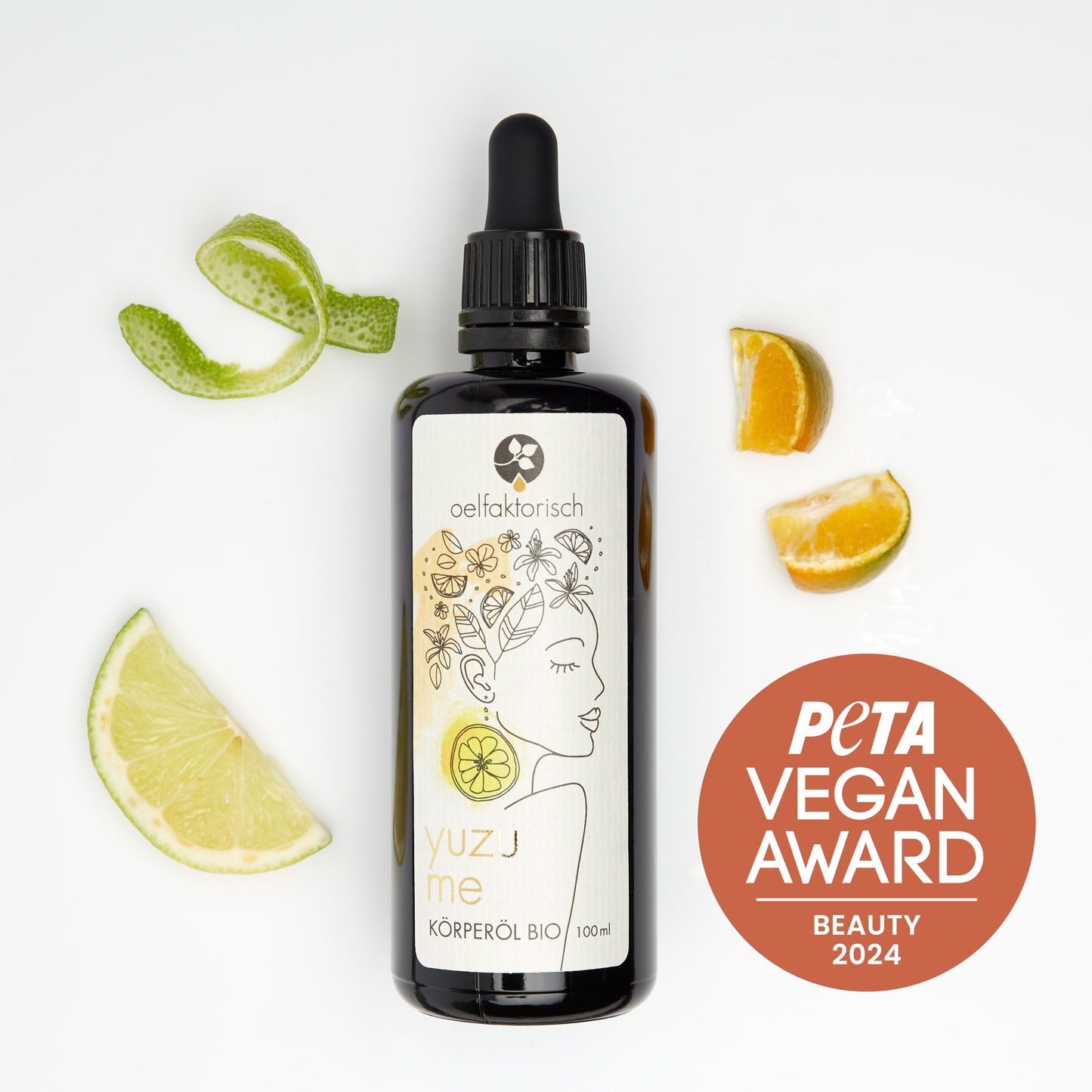 OELFAKTORISCH hautstraffendes Körperöl mit Yuzu 100 ml