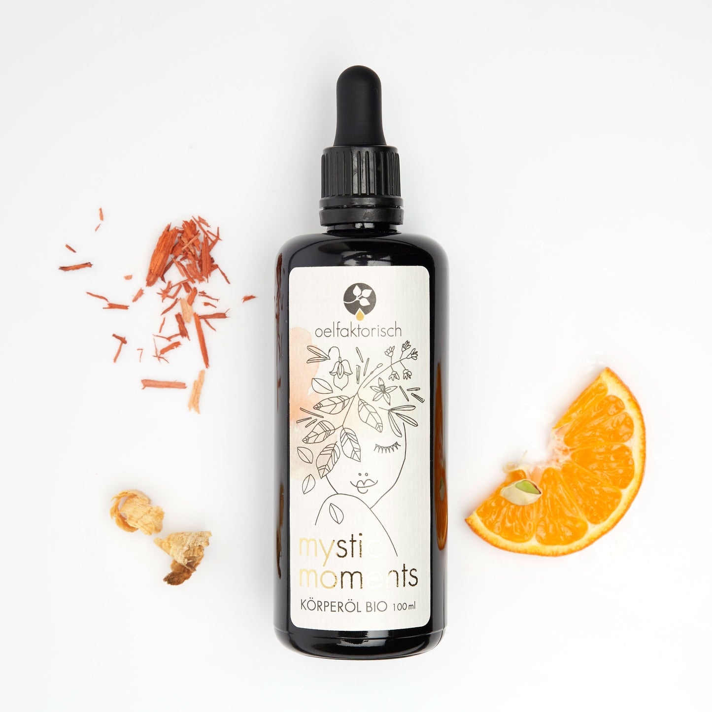 OELFAKTORISCH Mystic Moments Körperöl für tiefe Entspannung und sinnliche Pflege 100 ml