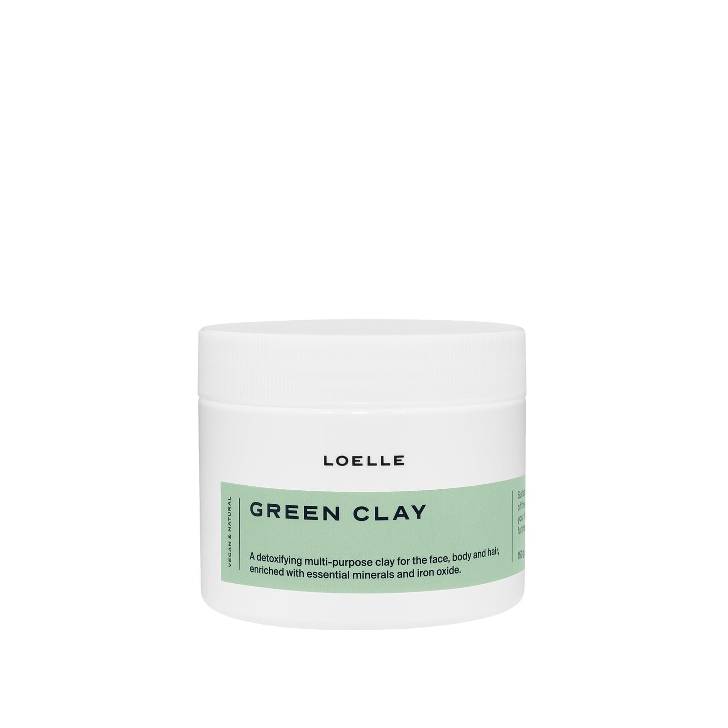 LOELLE Tonerde Maske grün 150 g
