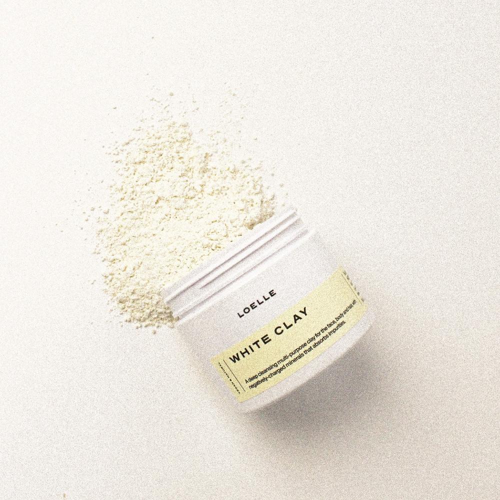 LOELLE Tonerde Maske weiss 150 g
