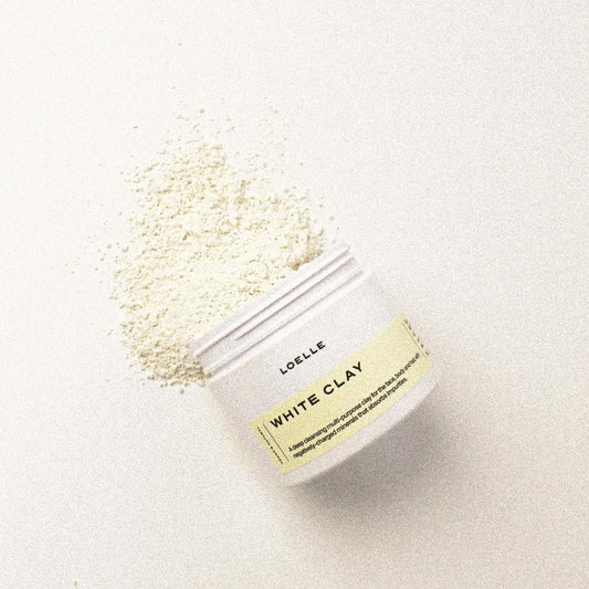 LOELLE Tonerde Maske weiss 150 g