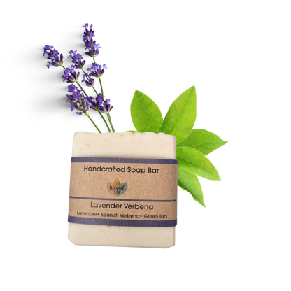 Lavender Verbena Soap Bar | Spanish Verbena & Lavender Natural Handcrafted Soap | Vegan, Plastic-Free Skincare | 3 Styles Available-1
