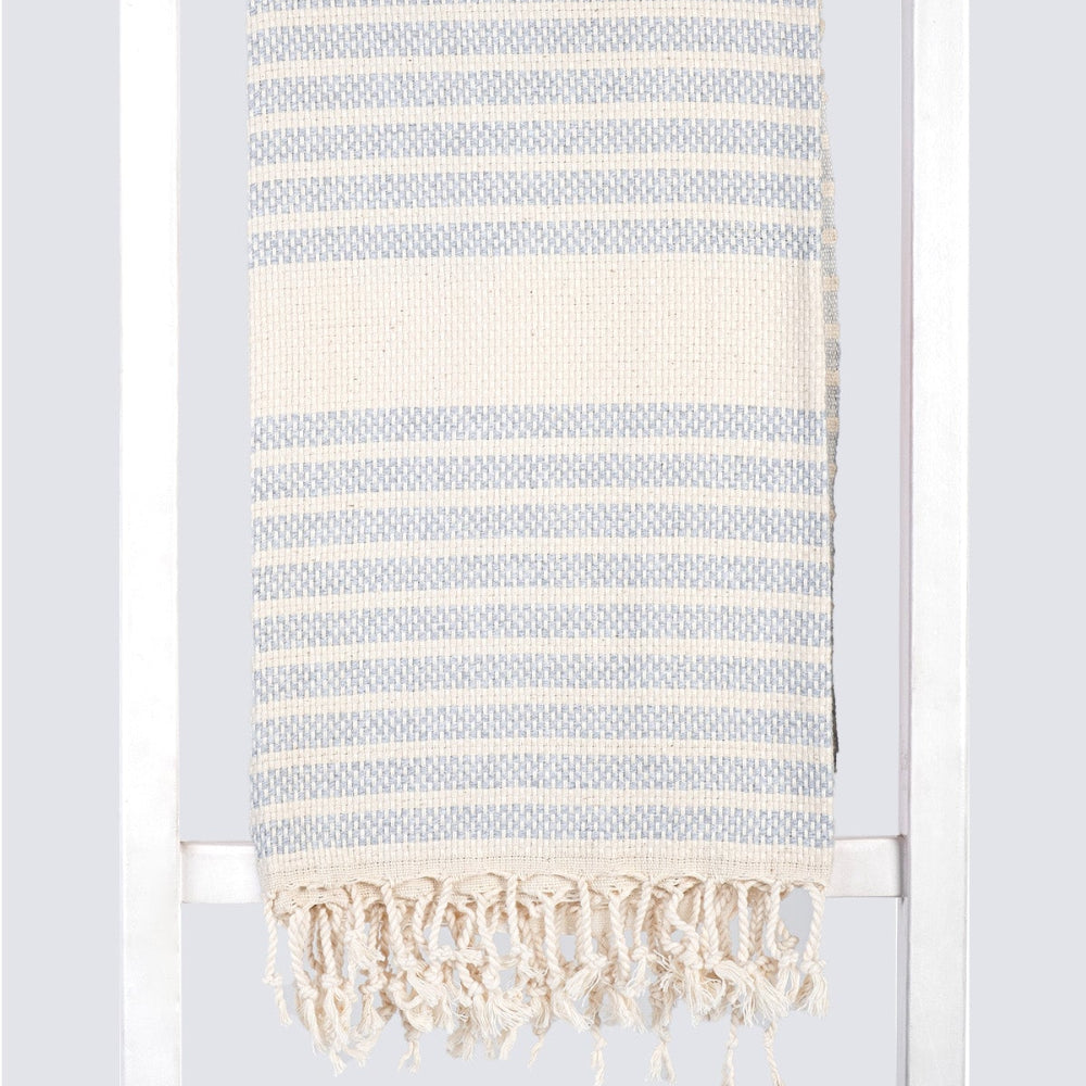 MADEATHAND HAMAMTUCH "MARMARA" 100x180cm - hellgrau