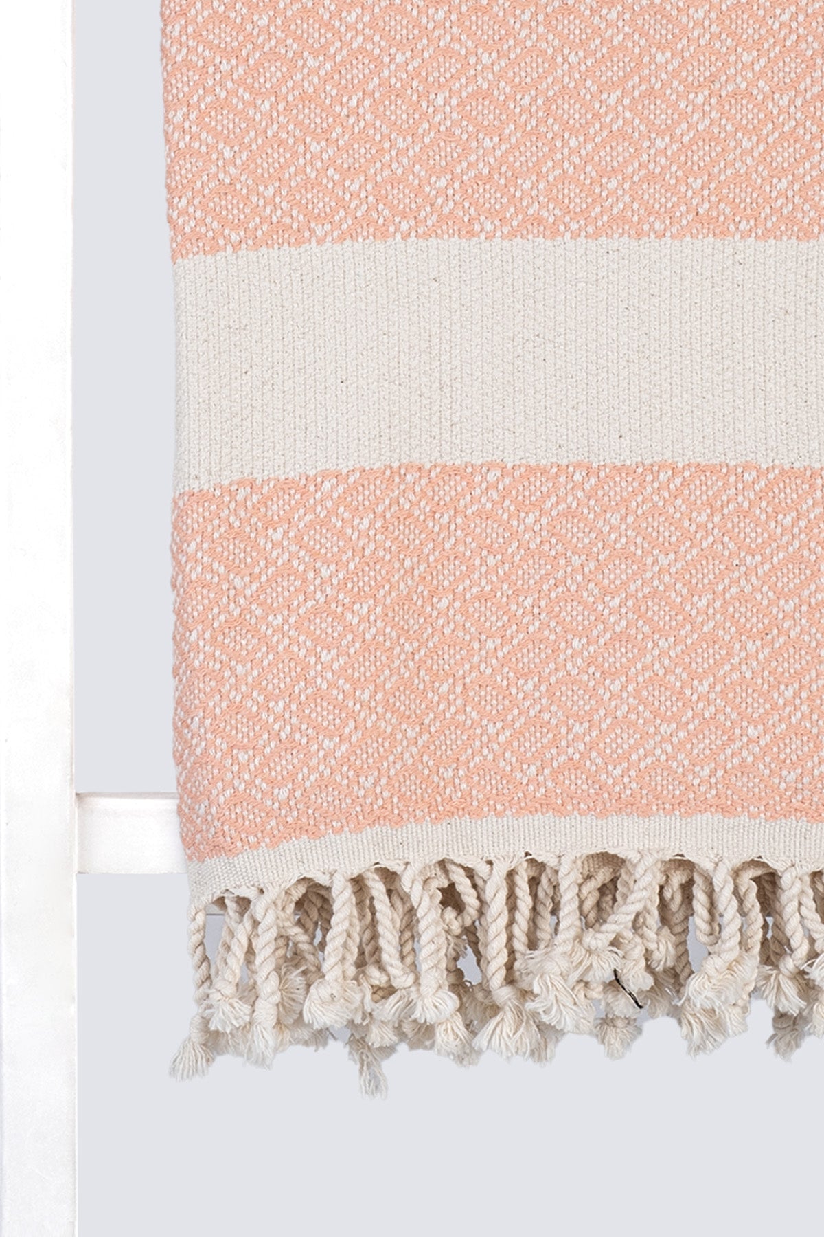 MADEATHAND Türkisches Handtuch LOKUM - peach pfirsich