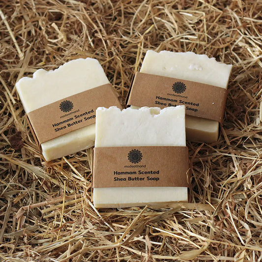 MADEATHAND Hamam Sheabutter Seifen Set