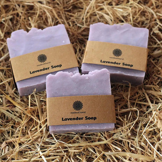 MADEATHAND Naturseife mit Lavendel 100 g