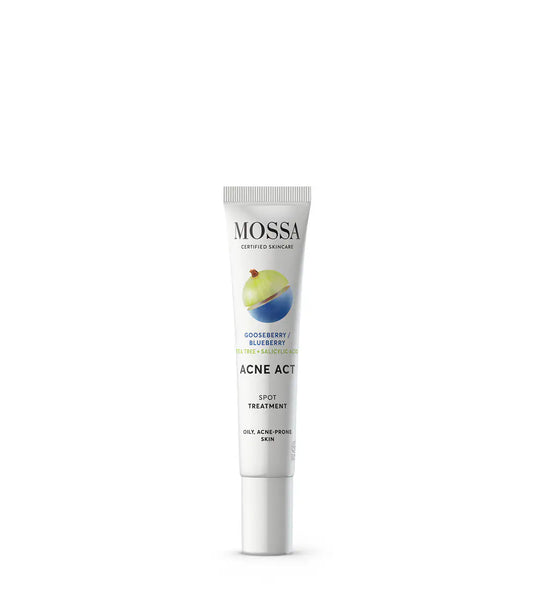 MOSSA ACNE ACT Spot Treatment behandelt Pickel & unreine Haut 15 ml