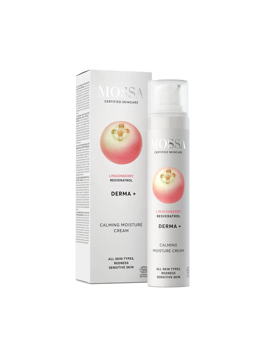 MOSSA DERMA+ beruhigende Feuchtigkeitscreme Feuchtigkeit für empfindliche Haut 50 ml
