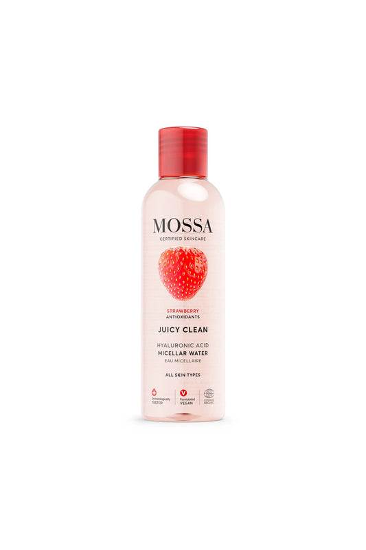 MOSSA JUICY CLEAN Hyaluronsäure-Mizellenwasser feuchtigkeitsspendende Gesichtsreinigung 150 ml