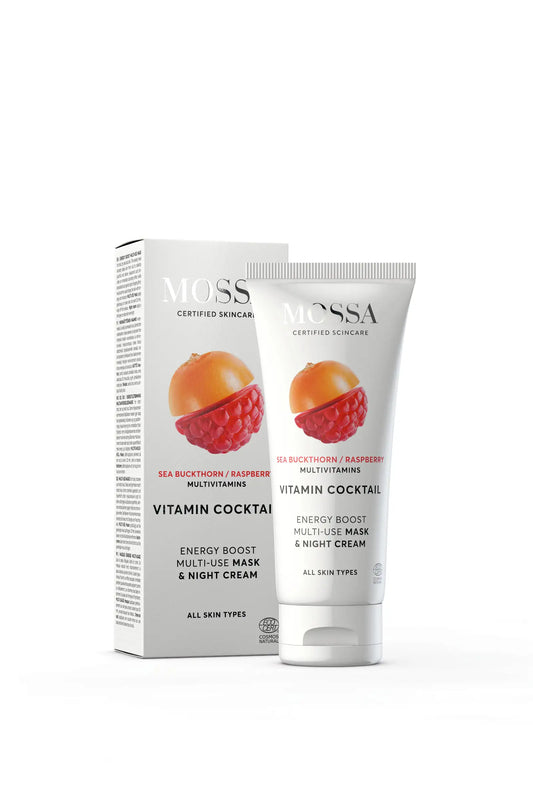 MOSSA VITAMIN COCKTAIL Energie Boost Maske & Nachtcreme Energie für strahlende Haut 50 ml