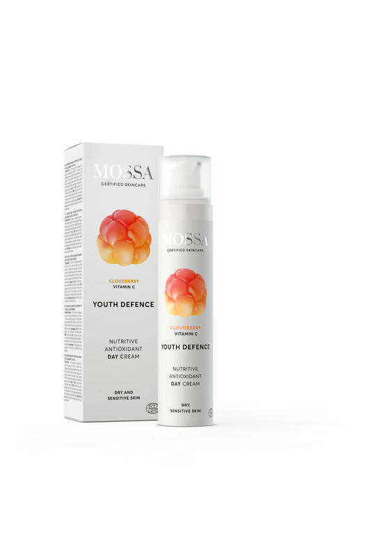 MOSSA YOUTH DEFENCE Tagescreme antioxidativ & Feuchtigkeitsspendend 50 ml