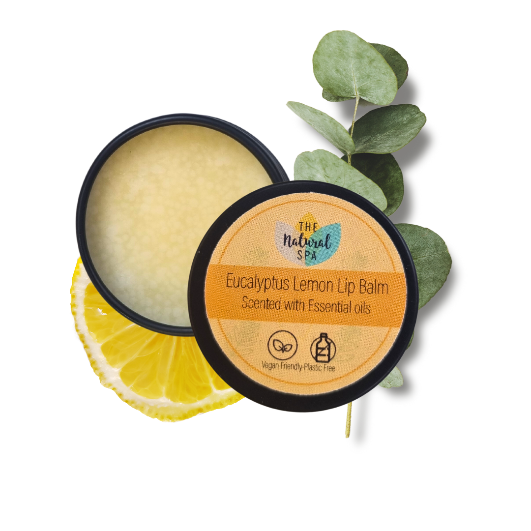 Lemon Eucalyptus  All Natural Lip Balm-1