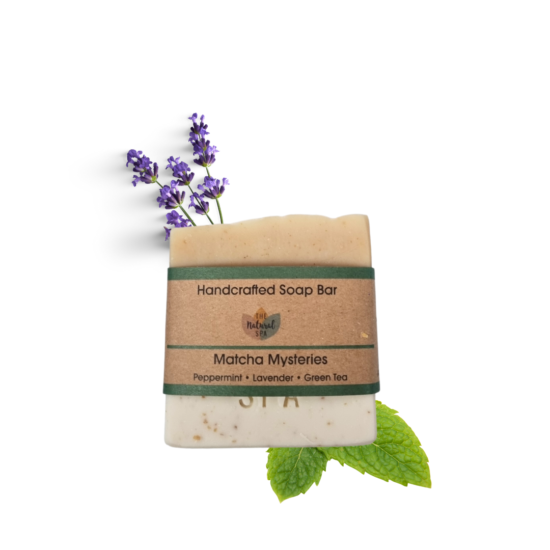 Matcha Mysteries Soap -  Lavender Peppermint and Green Tea - 3 different styles-1